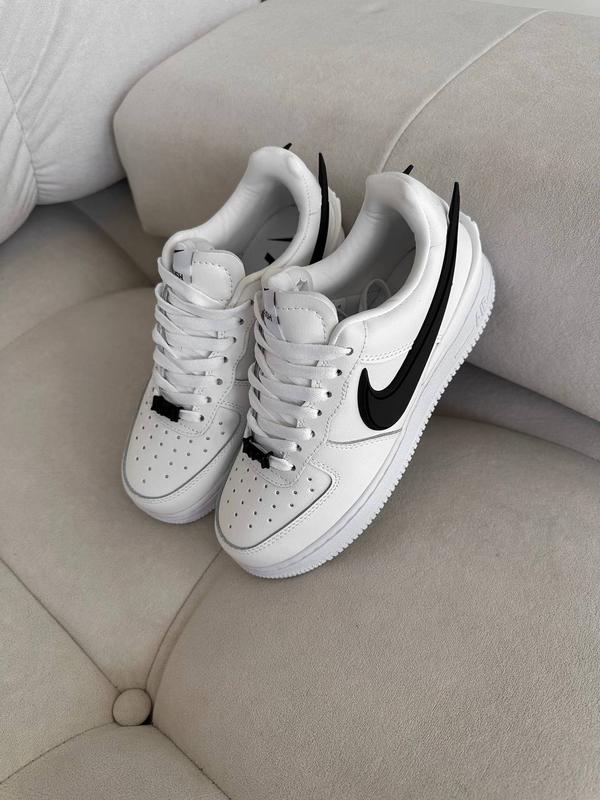 Кроссовки nike air force 1 low x ambush white black — цена 3650