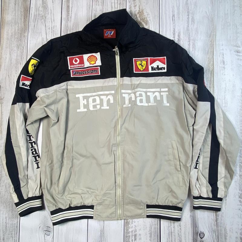 Ferrari f1 michael schumacher shell racing jacket вінтажна куртка ...