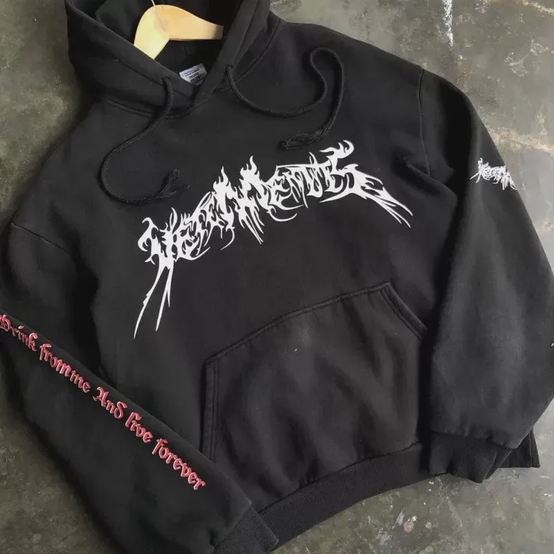 Vetements total fucking darkness zip-hoodie — купить в Украине