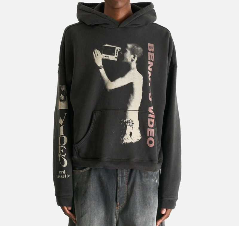 Erd hoodie худи черного цвета swag sk8 y2k drill drip opium