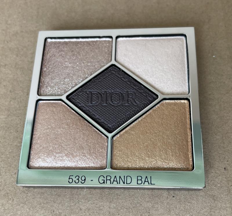 Dior couture eyeshadow palette 5 couleurs тіні для очей #539 grand