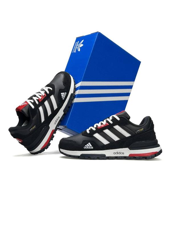 Чоловічі кросівки adidas zx 700 cordura black white red — ціна