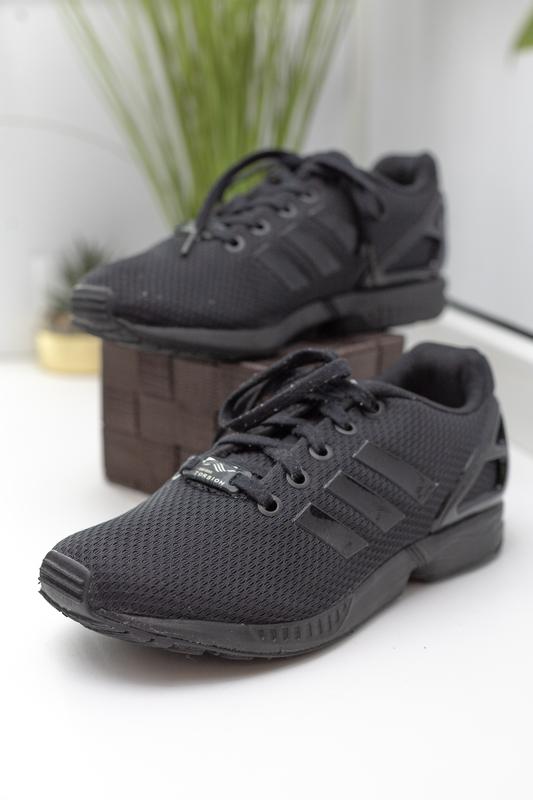 Adidas zx flux | 22см 35.5 | идеал | оригинал | стильный черный