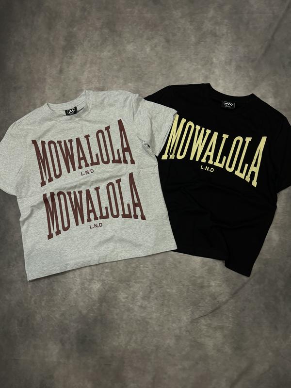 Футболка mowalola double logo tee opium archive — цена 1199 грн в