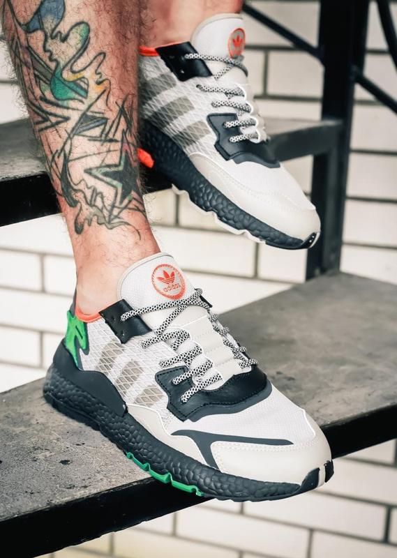 Adidas nite jogger sesame black green 2800 52343350