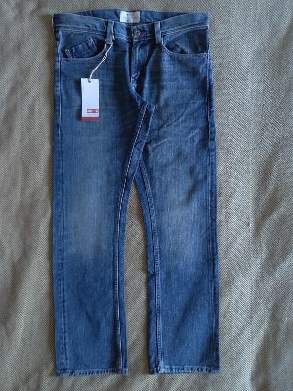 Крутые джинсы mustang slim fit, оригинал, w32 l32. — цена 990 грн в ...