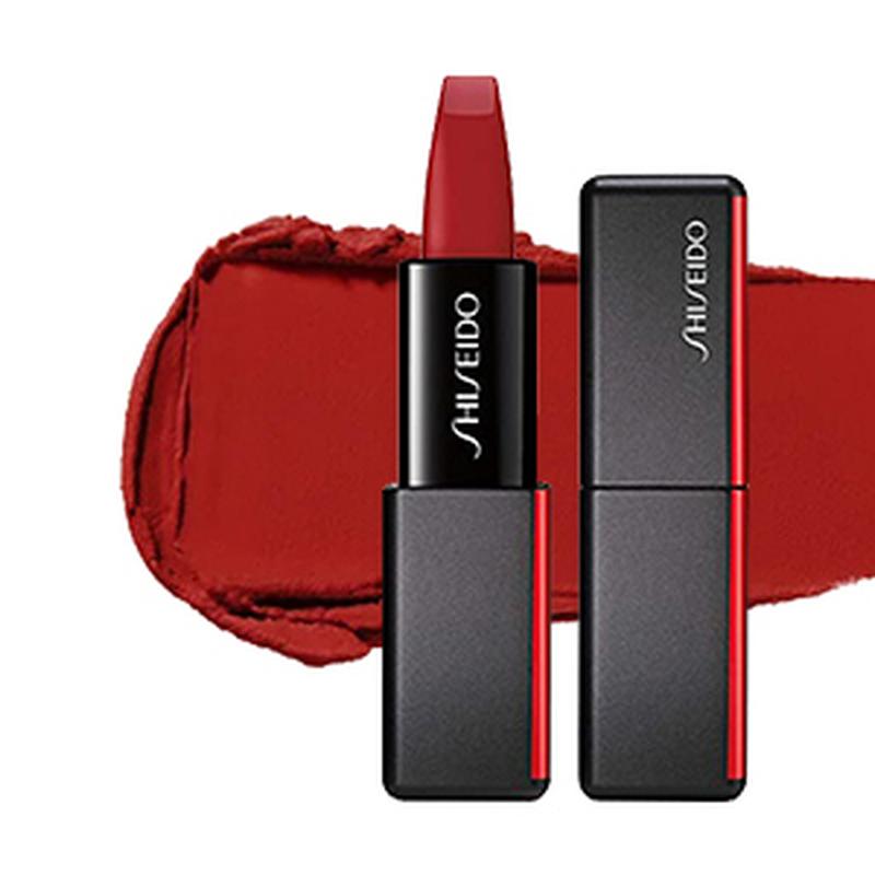 Помада shiseido modernmatte powder 516 exotic red оригинал — цена 420 ...