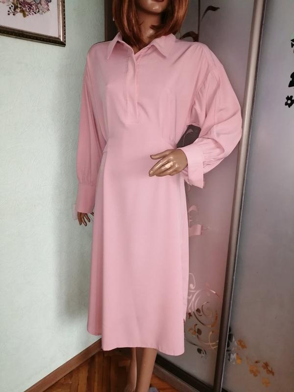Платье рубашка jasminah paris — ціна 260 грн у каталозі Сукні міді ✓ Купити  жіночі речі за доступною ціною на Шафі | Україна #52674220