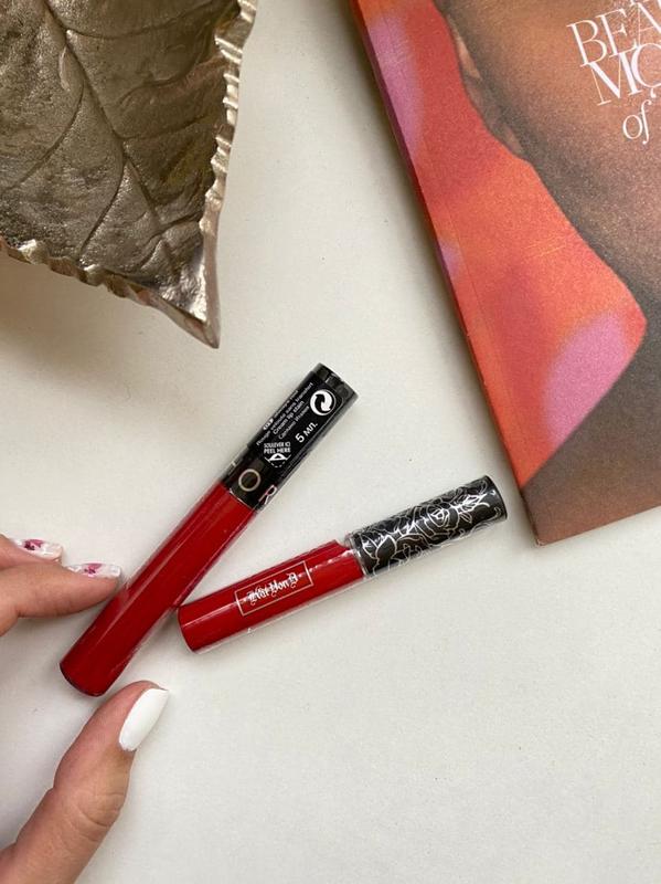 Жидкая губная помада sephora cream lip stain 01 always red — цена 565