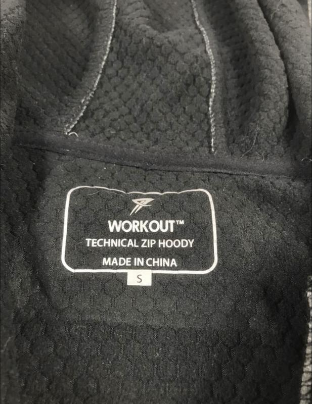 workout technical zip hoodie