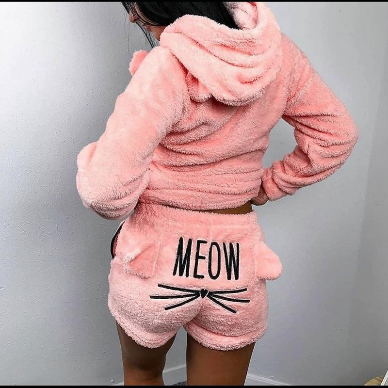 Махровая пижама Meow