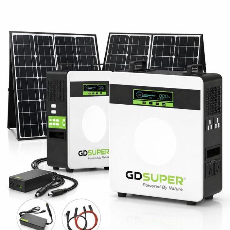 Портативна електростанція gdsuper gd-3500w тр6678 — ціна 89869 грн у ...