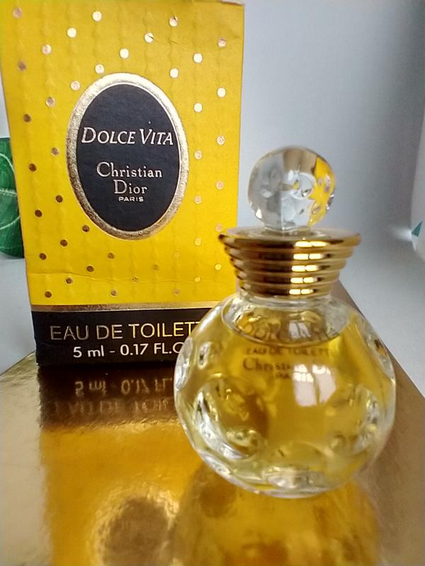 Dolce vita christian dior 5 мл, винтаж, оригинал — цена 750 грн в