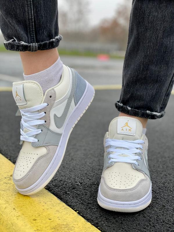 Nike Air Jordan 1 Low Paris White Sky Grey Football Krossovki Serye Belye Najk Nike Cena 1550 Grn Kupit Po Dostupnoj Cene Ukraina Shafa