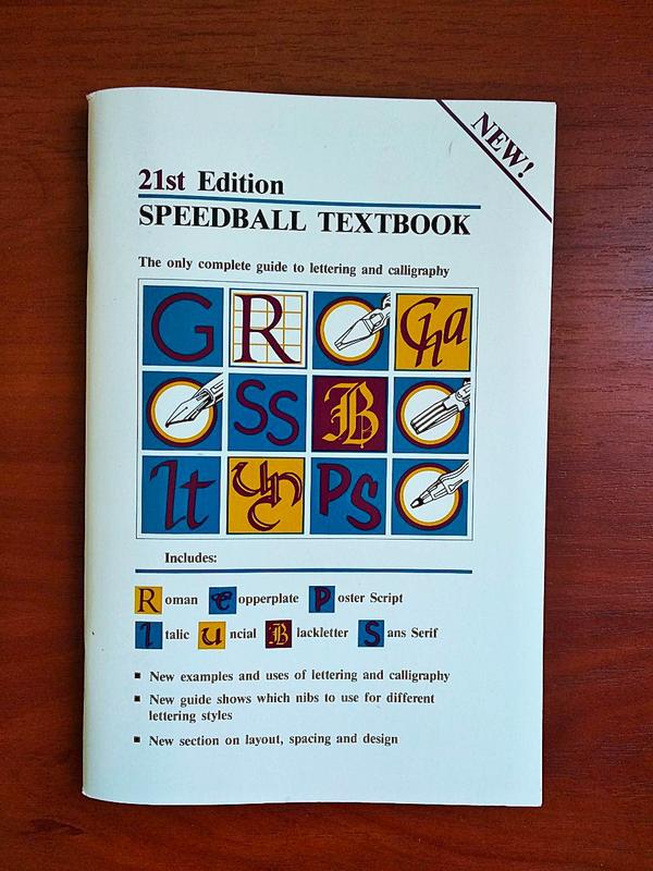 Speedball textbook: the only complete guide to lettering and ...