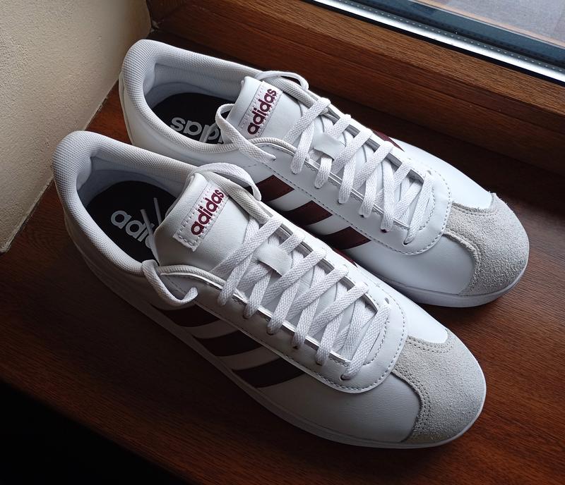 Кросівки adidas vl court base id3713 оригінал білі нові р.41 — ціна ...