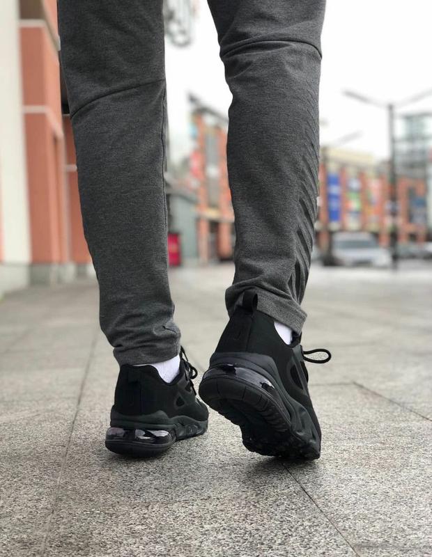 Nike 270 react sales all black