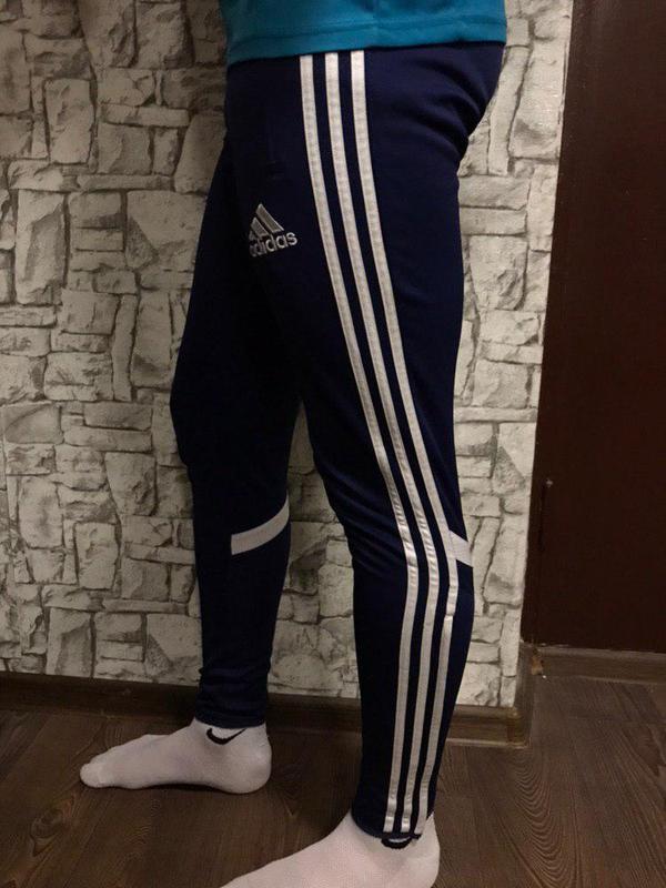Adidas climacool оригинал мужские спортивные штаны термо синие 30 б у —цена 200 грн в каталоге Спортивные штаны ✓ Купить мужские вещи по доступнойцене на Шафе