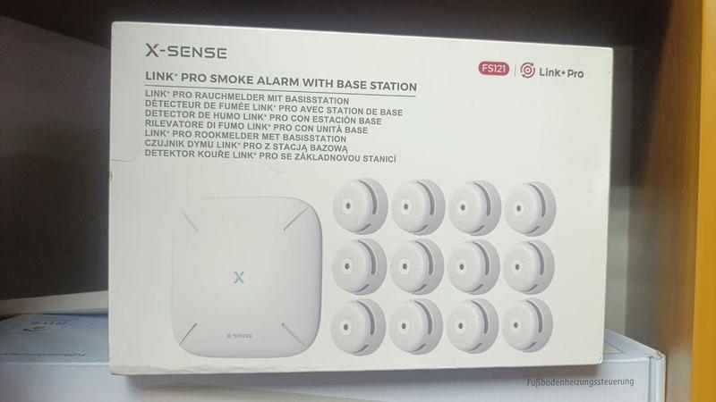 Смарт-система пожарной безопасности x-sense fs121 (12 датчиков + база ...