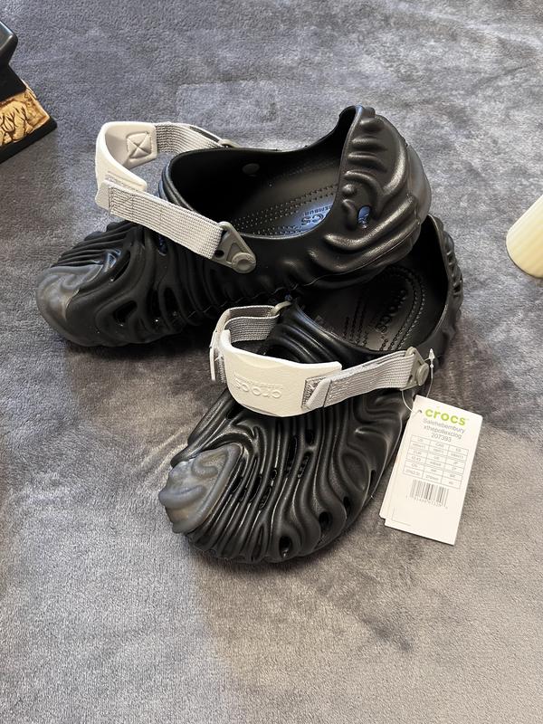 Сабо crocs x salehe bembury черные‼️кроксы - тапочки — купить в