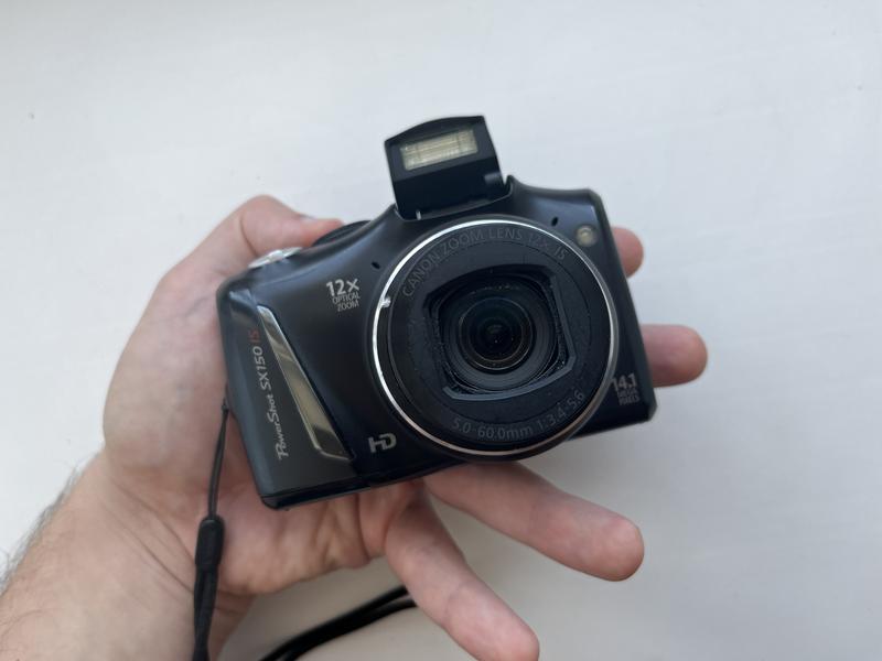 Фотоаппарат камера canon powershot sx150 is 14.1mp + карта 8гб