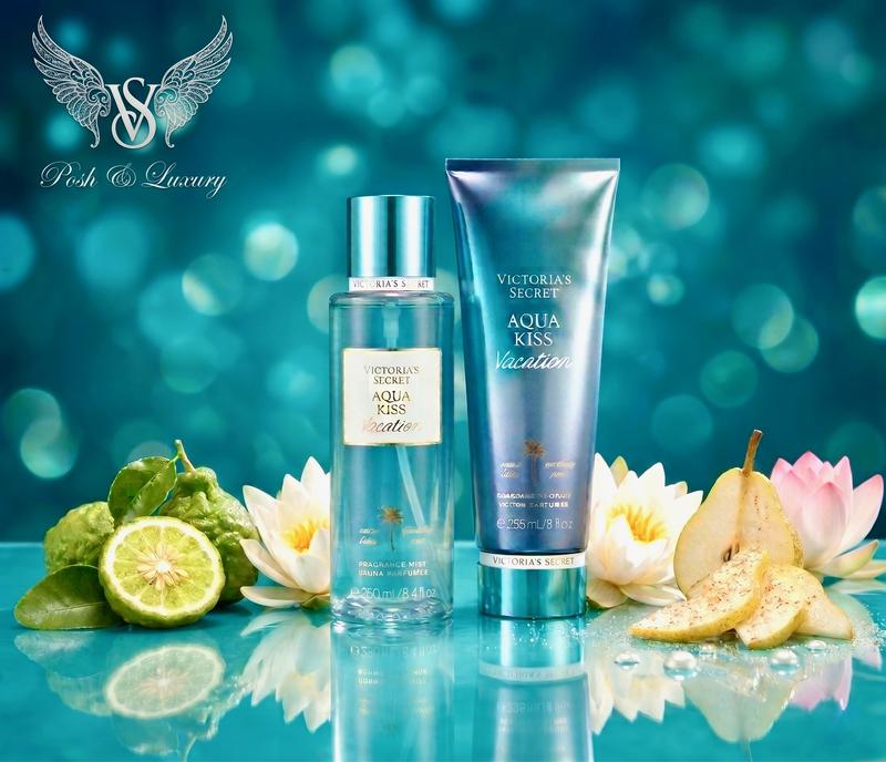 Aqua kiss vacation. набор косметики для тела: лосьон и мист