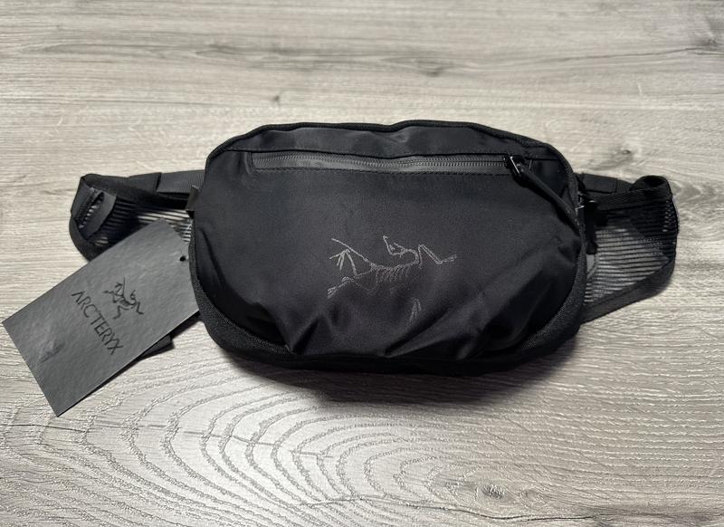 Сумка arc'teryx arro waist pack black ii — цена 1650 грн в