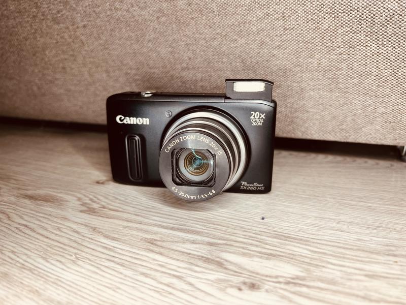 Цифровой фотоаппарат canon powershot sx260hs hd 20x zoom — ціна