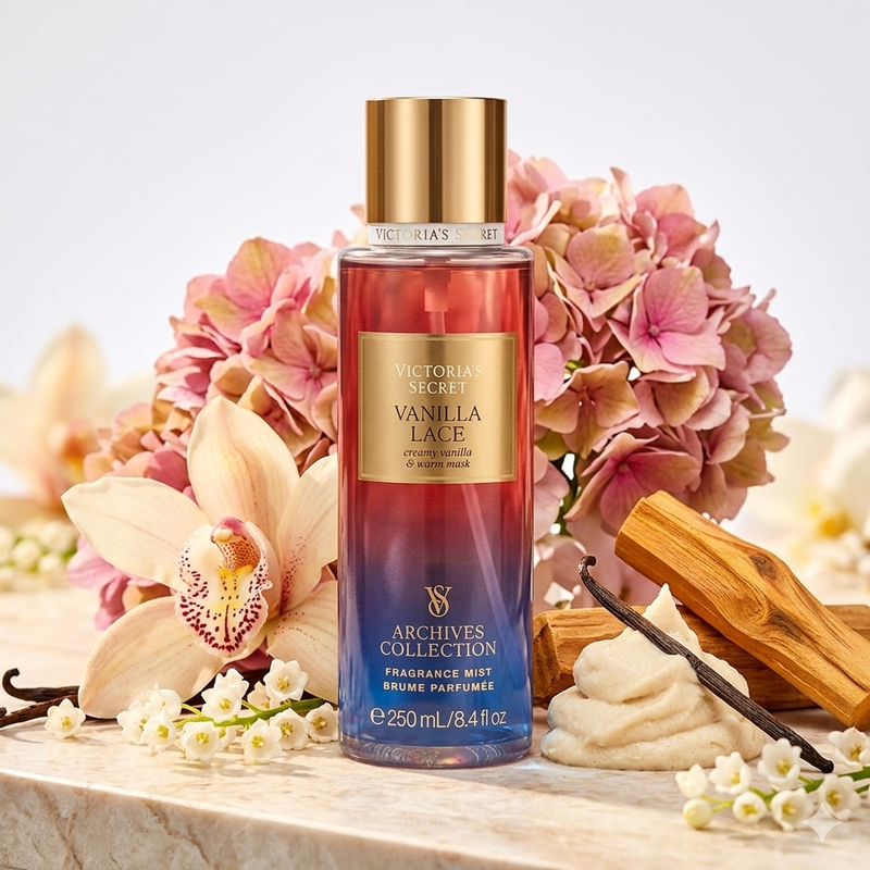 Парфумований міст спрей для тіла vanilla lace victorias secret