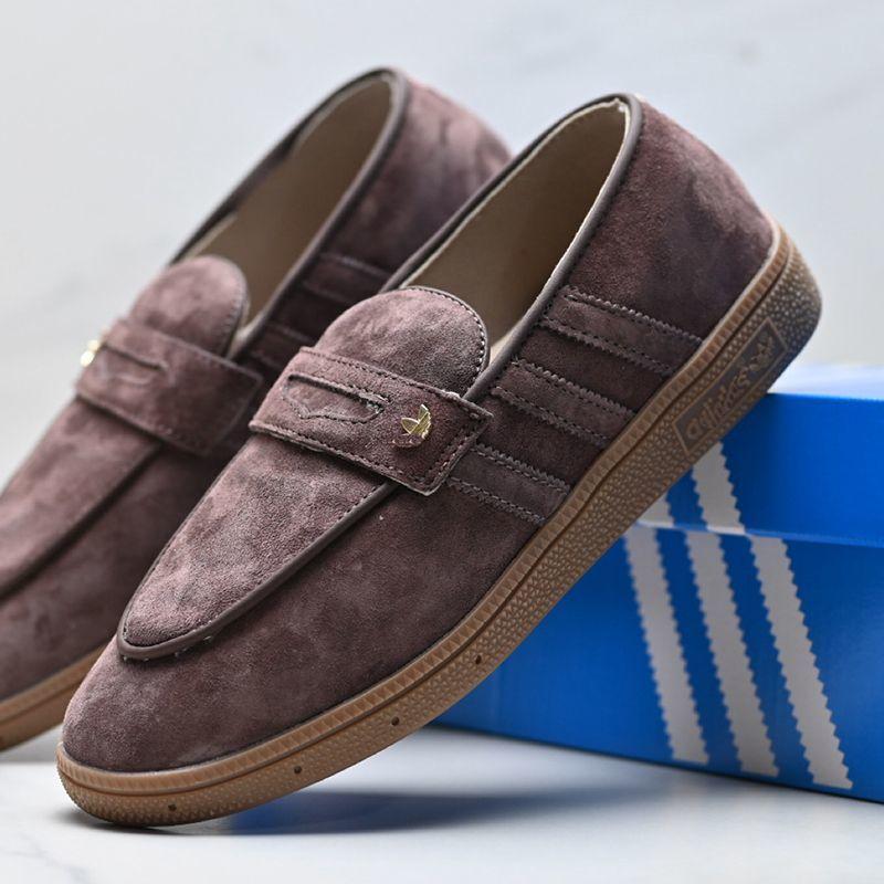 Замшеві лоферы adidas originals handball spezial в кольорах