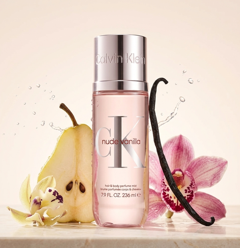 Calvin klein nude vanilla — парфумований міст для тіла, 236 мл