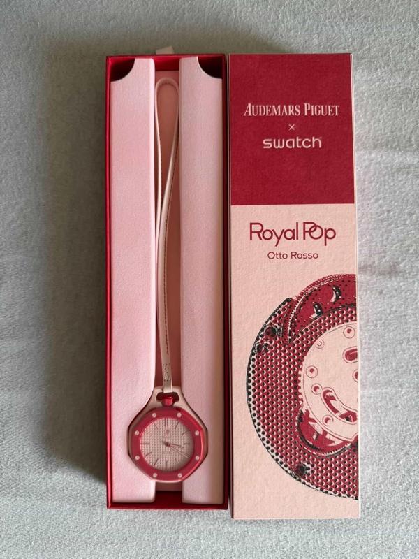 Годинник audemars piguet x swatch royal pop, ap x swatch royal pop