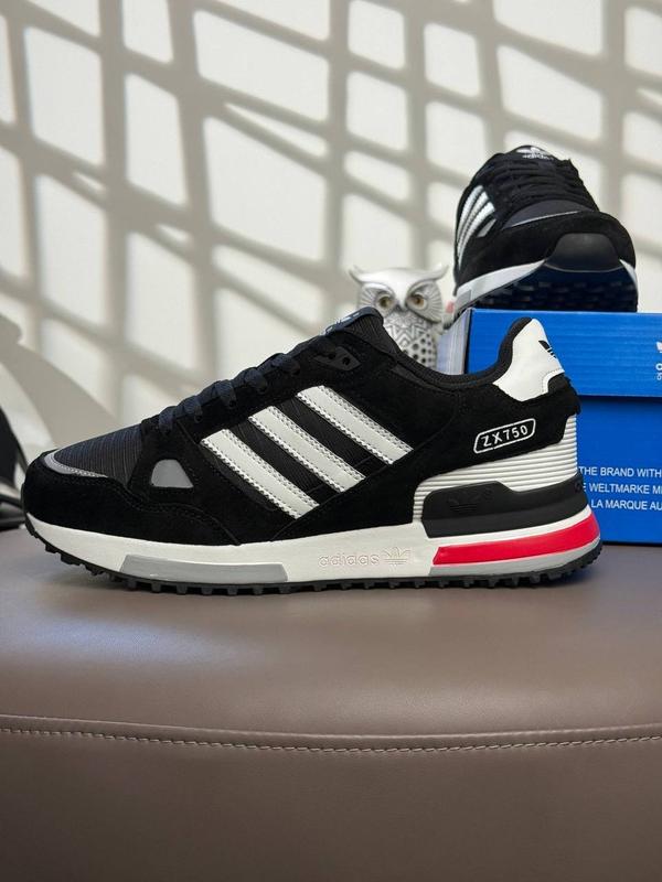 Adidas zx 750 black red white — ціна 2800 грн у каталозі Кросівки