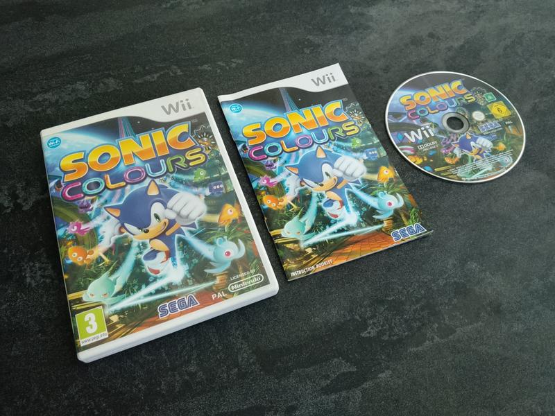 Диск sonic colours (nintendo wii) — цена 475 грн в каталоге