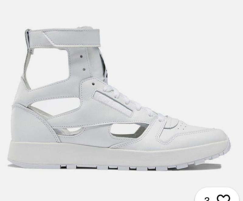 Кросівки maison margiela reebok leather, 38,5р(24,5см) — цена 6500