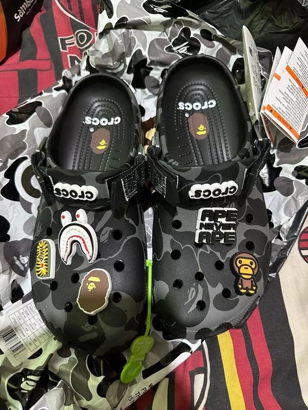Тапки crocs x bape — купить в Украине | SHAFA | #211559833
