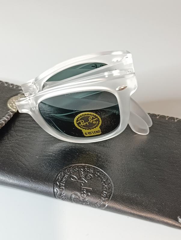 Культова прозора складана модель ray ban wayfarer folding — ціна