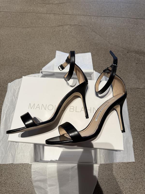 Босоніжки manolo blahnik 38 розмір шкіряні — купить в Украине