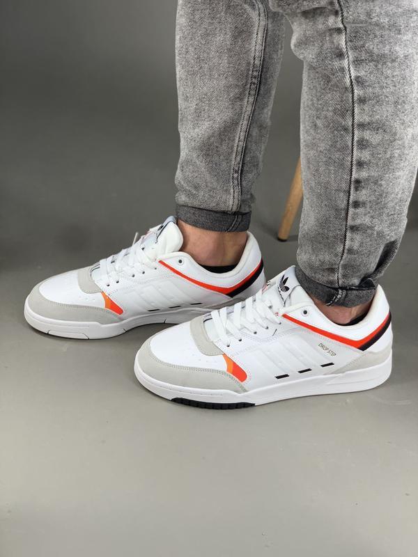 Кроссовки мужские adidas drop step белые/бежевые (адидас дроп степ ...