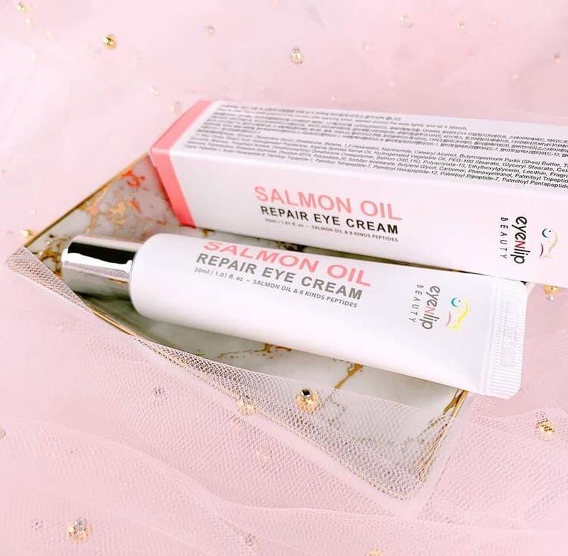 eyenlip salmon oil repair eye cream