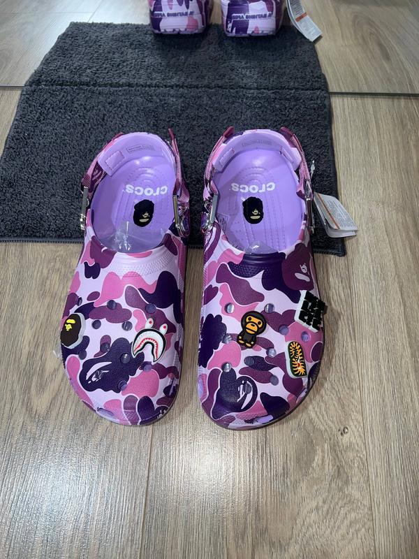 Crocs bape purple — купить в Украине | SHAFA | #211830571