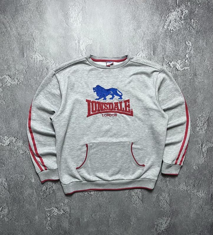 値下げ★Lonsdale★Sサイズ★イングランド★ヴィンテージサッカーシャツ Vintage винтажный свитшот lonsdale лонсдейл big logo casual кэжуал
