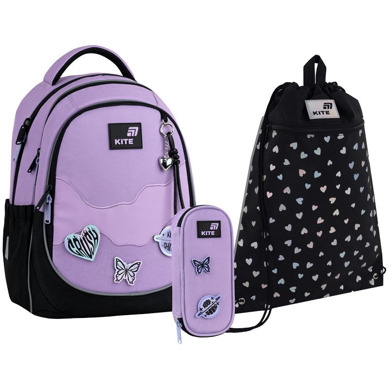 Школьный набор kite education crush set_k26-700m-1 (рюкзак, пенал