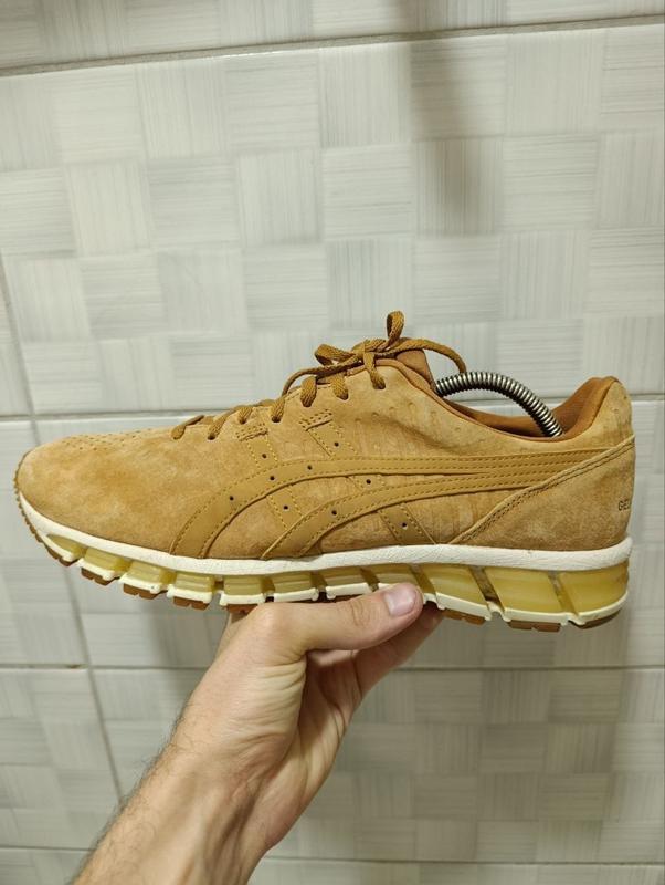 Мужские замшевые кроссовки asics gel, размер 46-46,5 — купить в