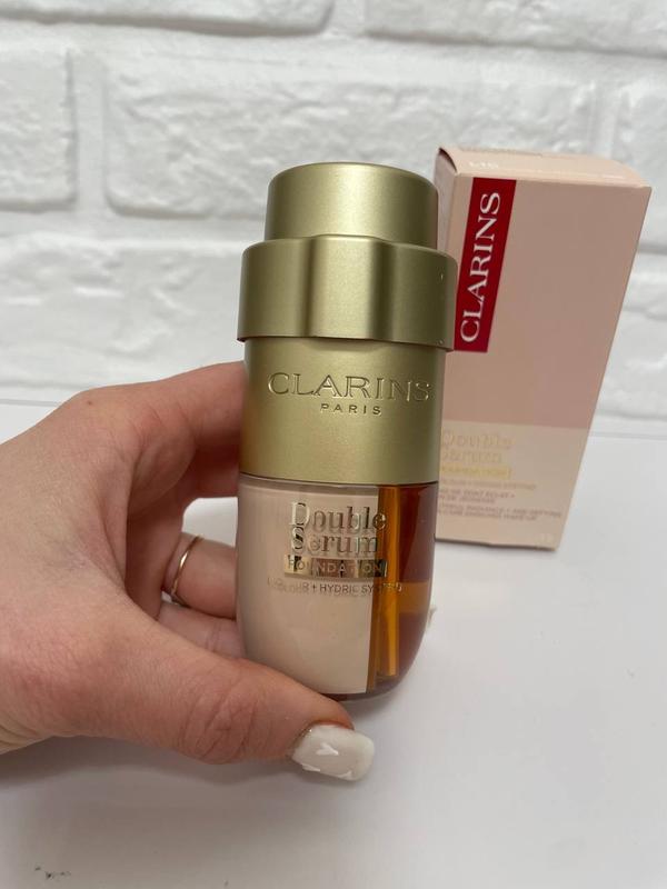 Clarins double serum foundation — цена 1900 грн в каталоге