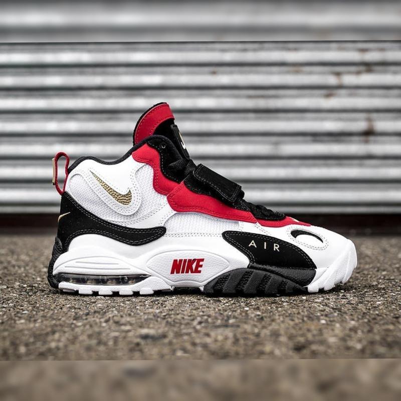 nike air max speed turf red and black