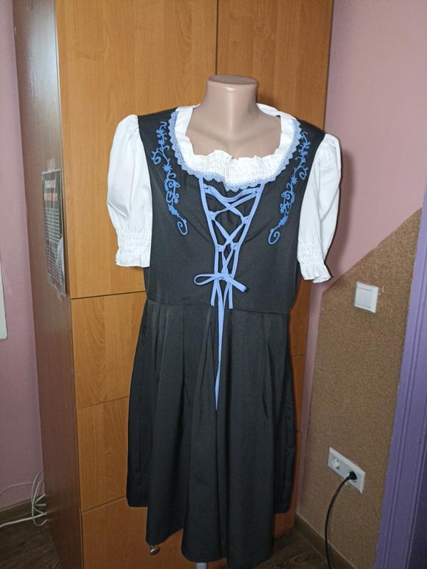 Дирндль, немецкий народный костюм, октоберфест, 2xl, 3xl — купить