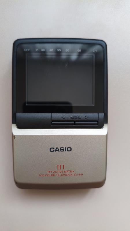 Портативный телевизор casio ev-510 tft lcd — цена 699 грн в
