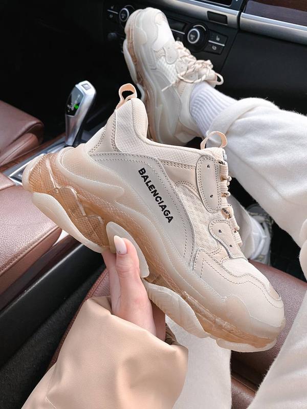 Кроссовки Balenciaga Triple s Clear sole