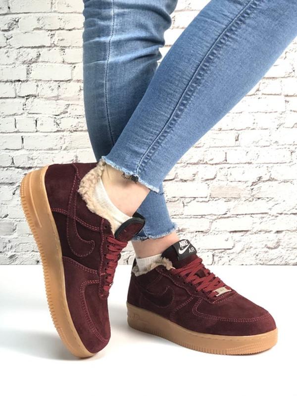 nike air force bordo